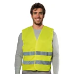 GILET ALTA VISIBILITA' ARANCIONE - immagine 2